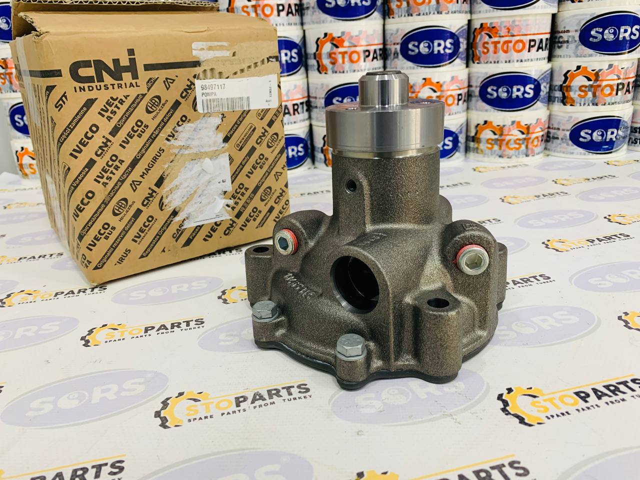 WATER PUMP 98497117 FOR CASE & NEW HOLLAND (GENUINE)