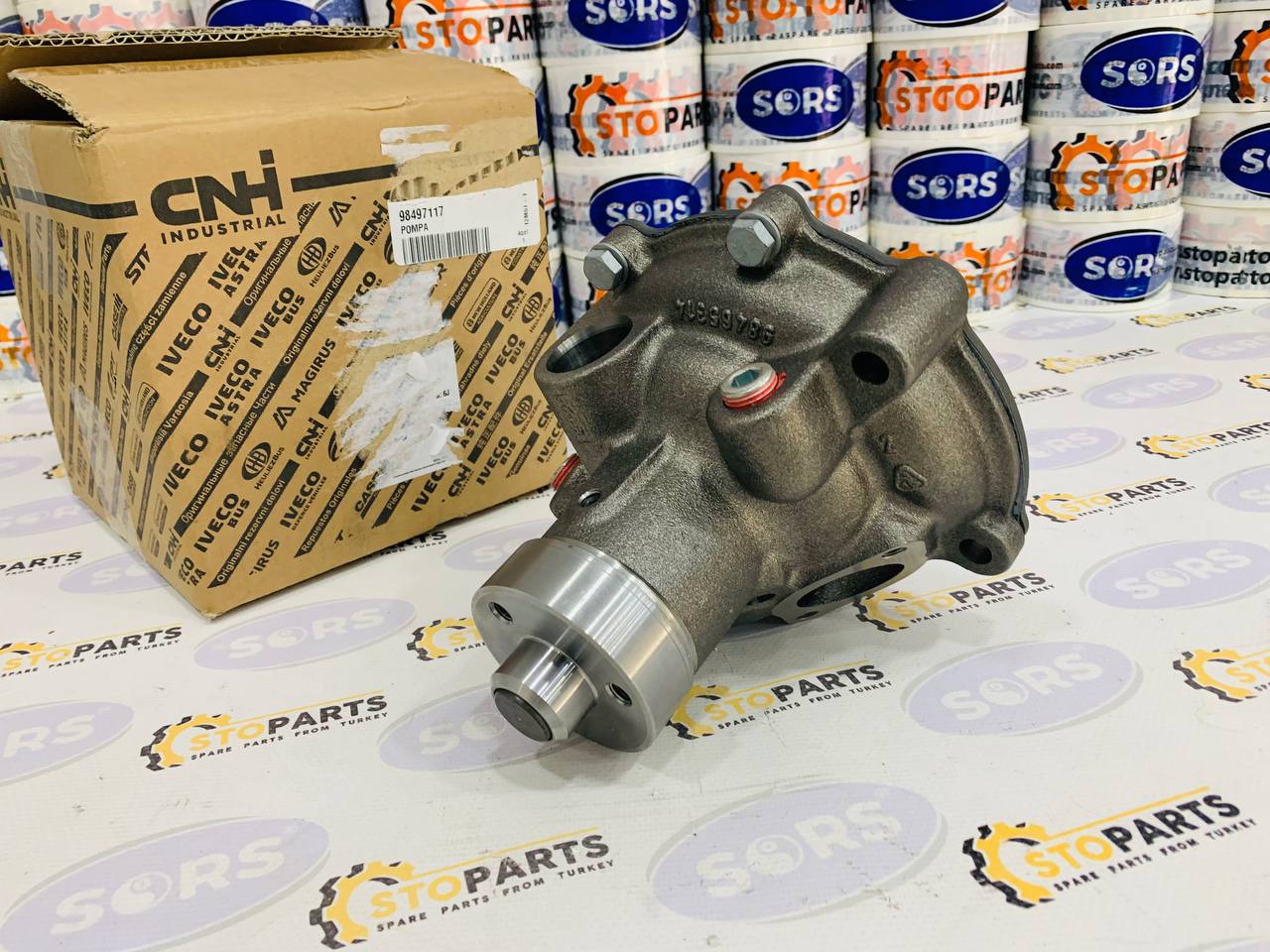 WATER PUMP 98497117 FOR CASE & NEW HOLLAND (GENUINE)