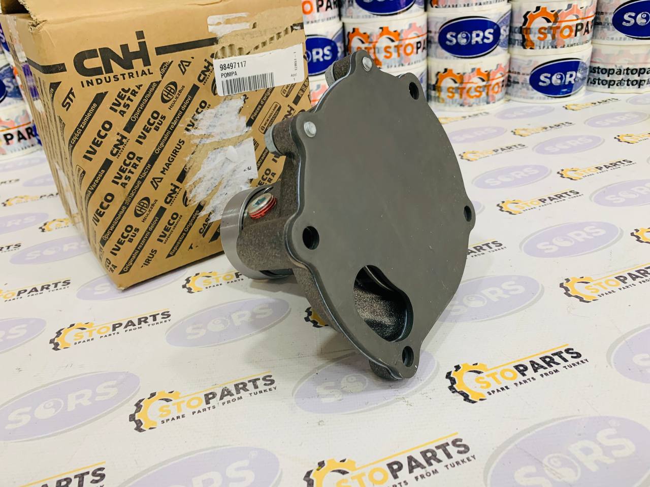 WATER PUMP 98497117 FOR CASE & NEW HOLLAND (GENUINE)