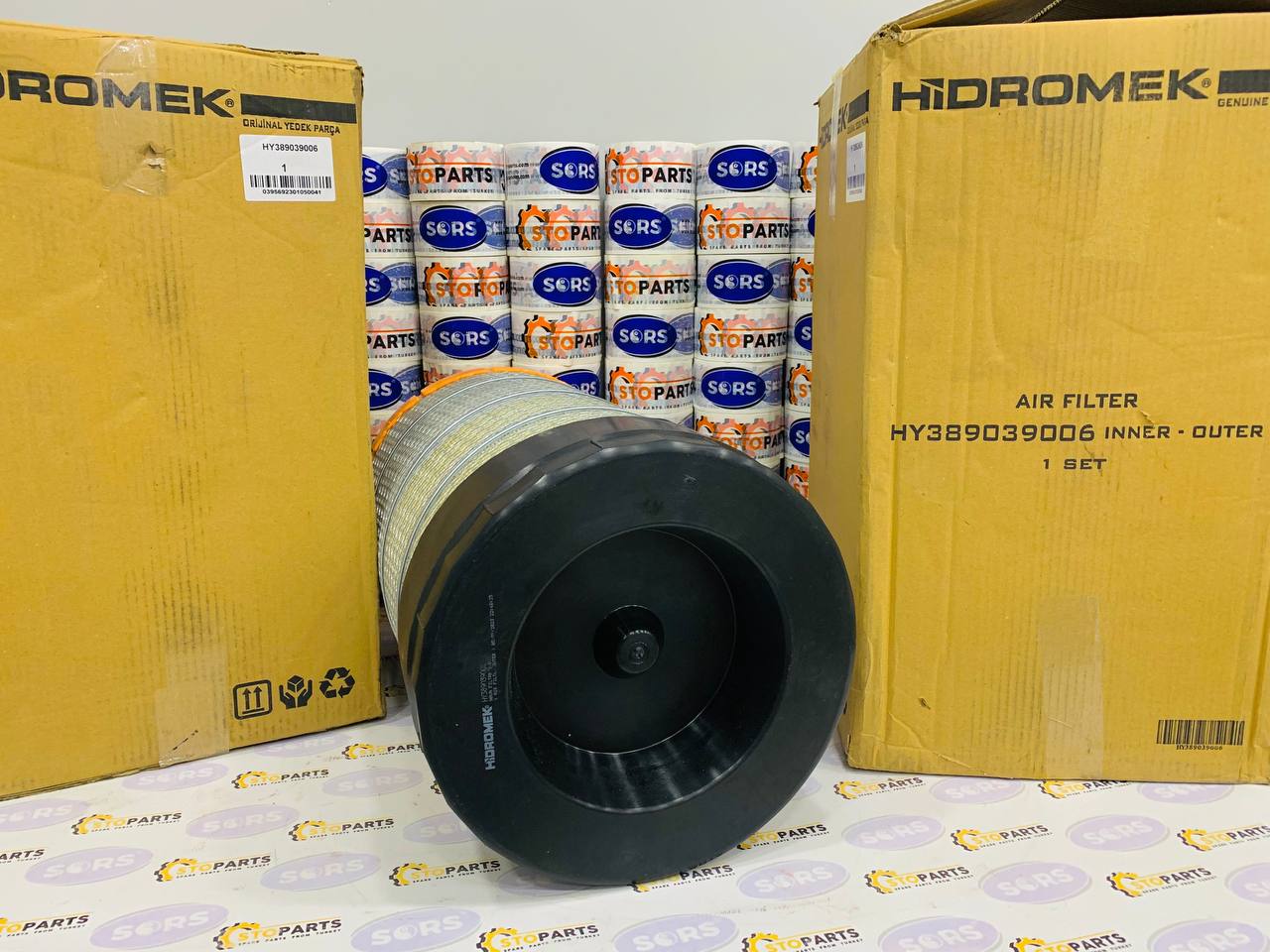 AIR FILTER HY389039006 FOR HIDROMEK (GENUINE)