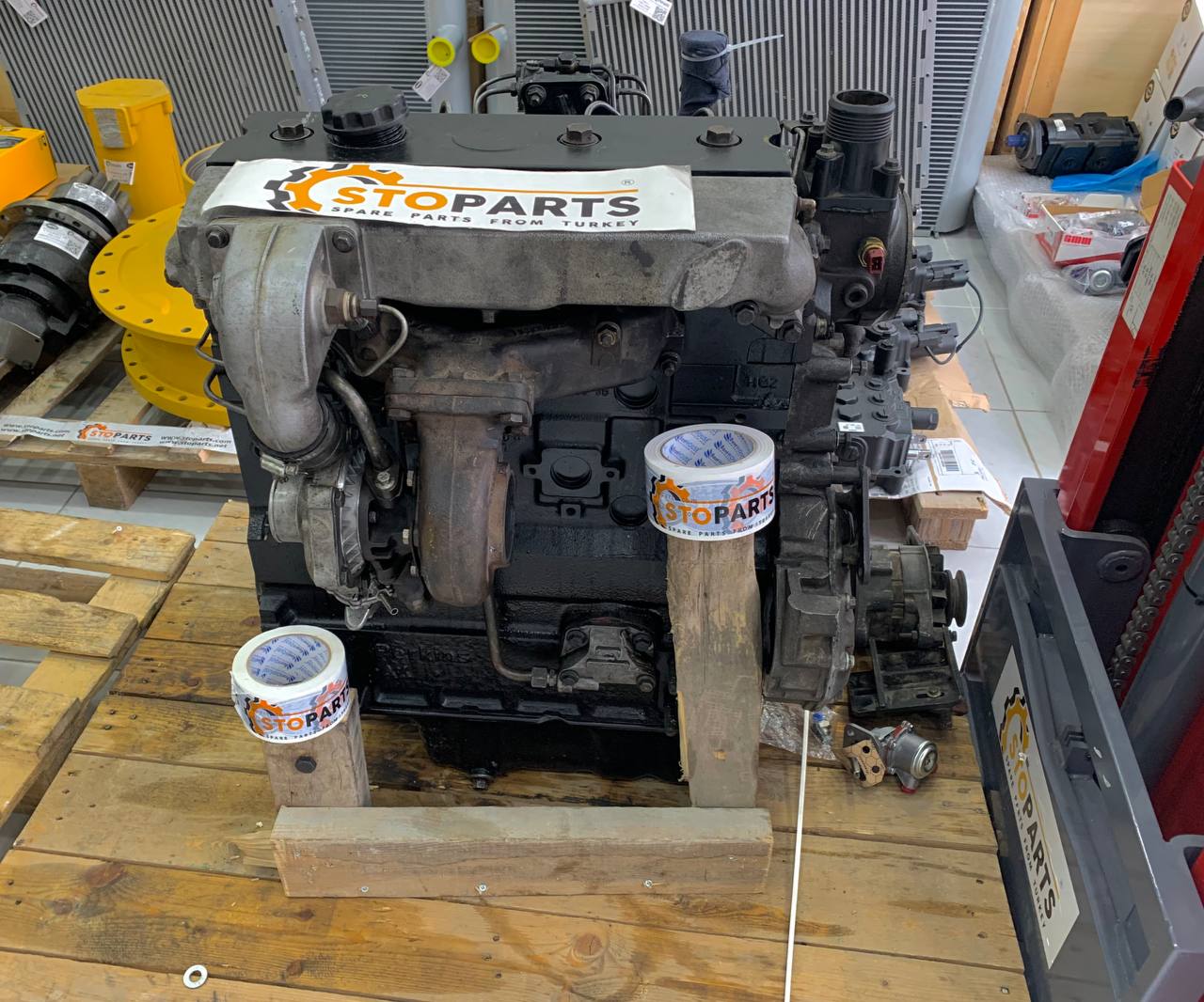 ENGINE ASS'Y AB50999 PERKINS (SECOND HAND)