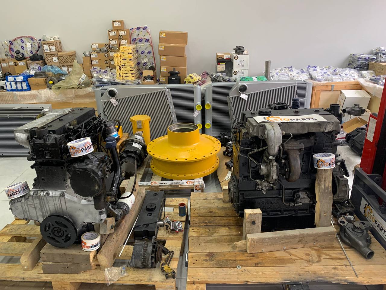 ENGINE ASS'Y AB50999 PERKINS (SECOND HAND)