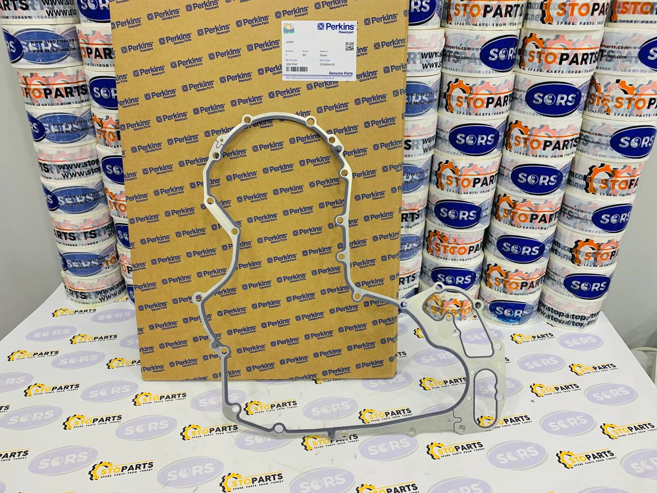 GASKET 3681P047 FOR PERKINS (GENUINE)