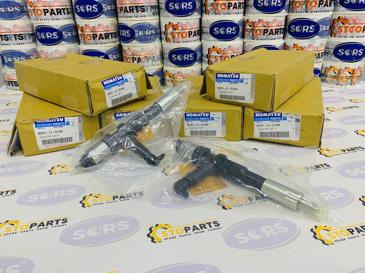 INJECTOR 6251-11-3100 FOR KOMATSU (GENUINE)