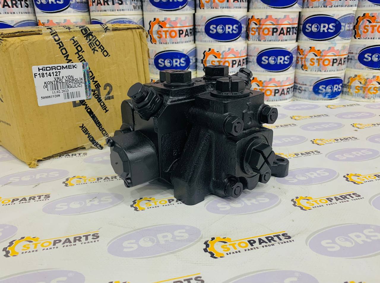 VALVE F18/14127 FOR HIDROMEK (GENUINE)