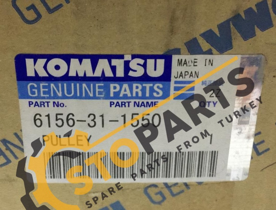 PULLEY 6156-31-1550 FOR KOMATSU