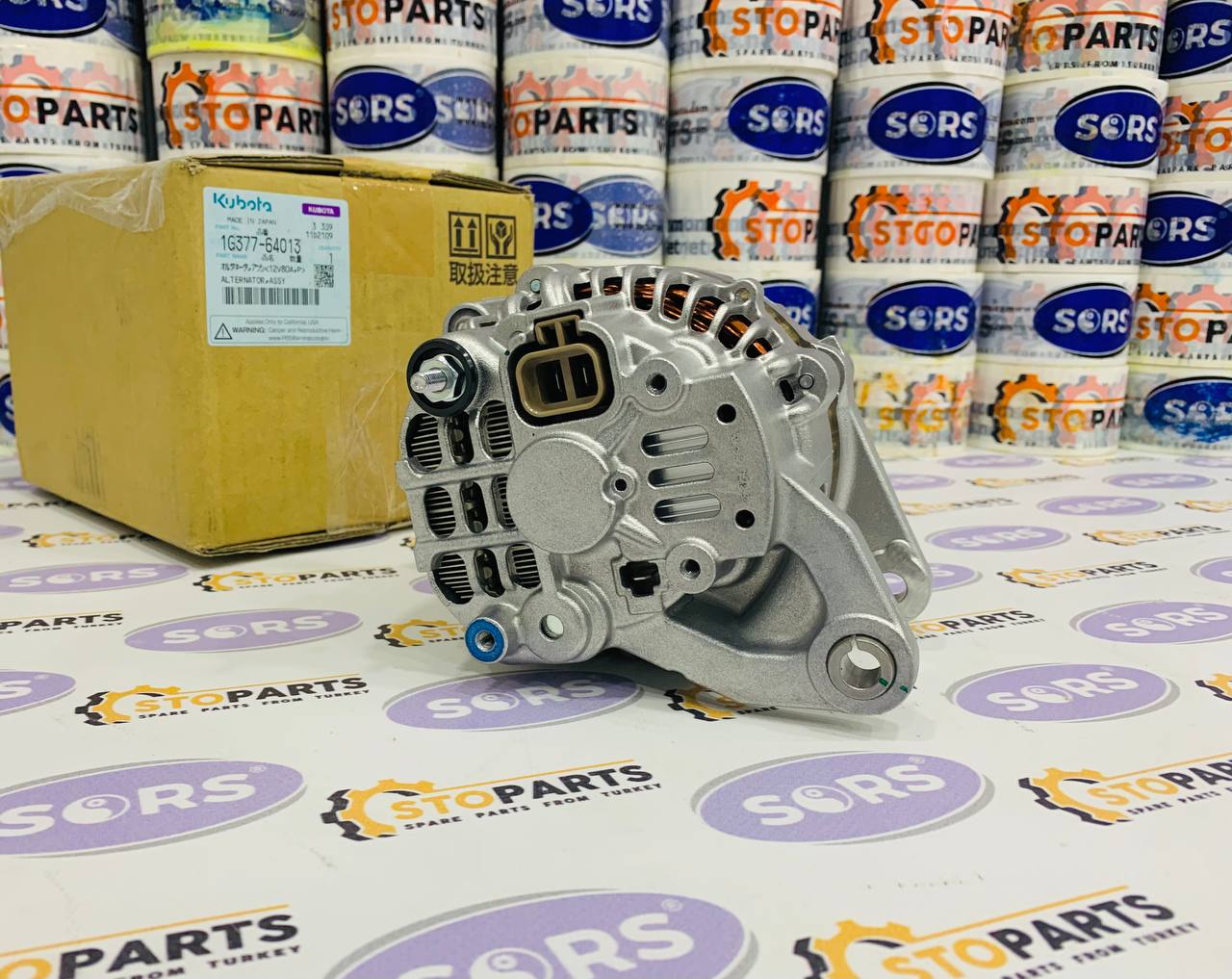 ALTERNATOR 1G377-64013 KUBOTA (GENUINE)