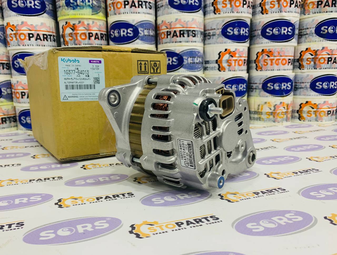 ALTERNATOR 1G377-64013 KUBOTA (GENUINE)