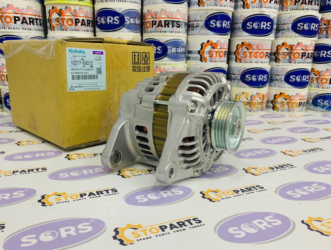 ALTERNATOR 1G377-64013 KUBOTA (GENUINE)