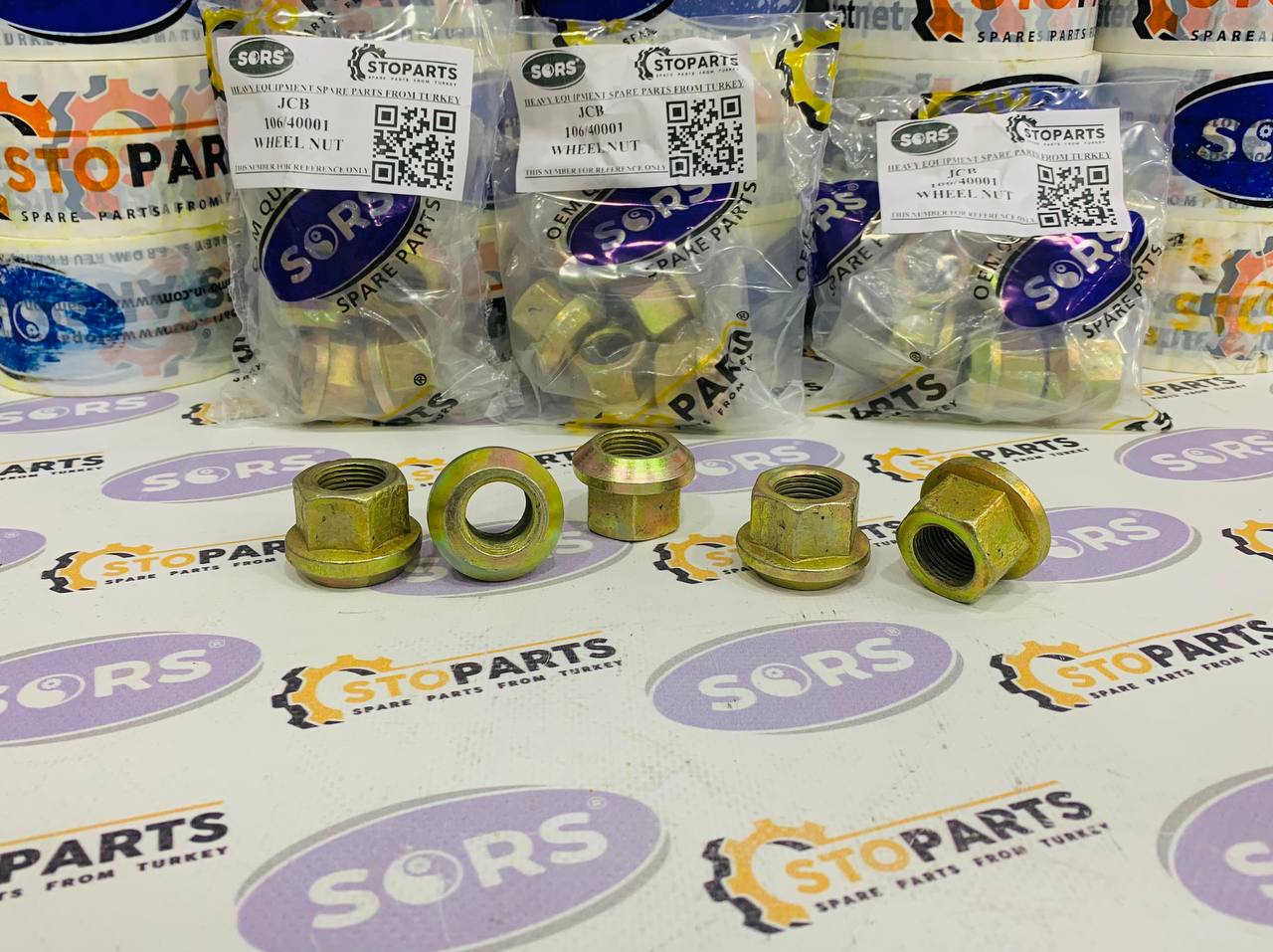 WHEEL NUT 106/40001 FOR JCB