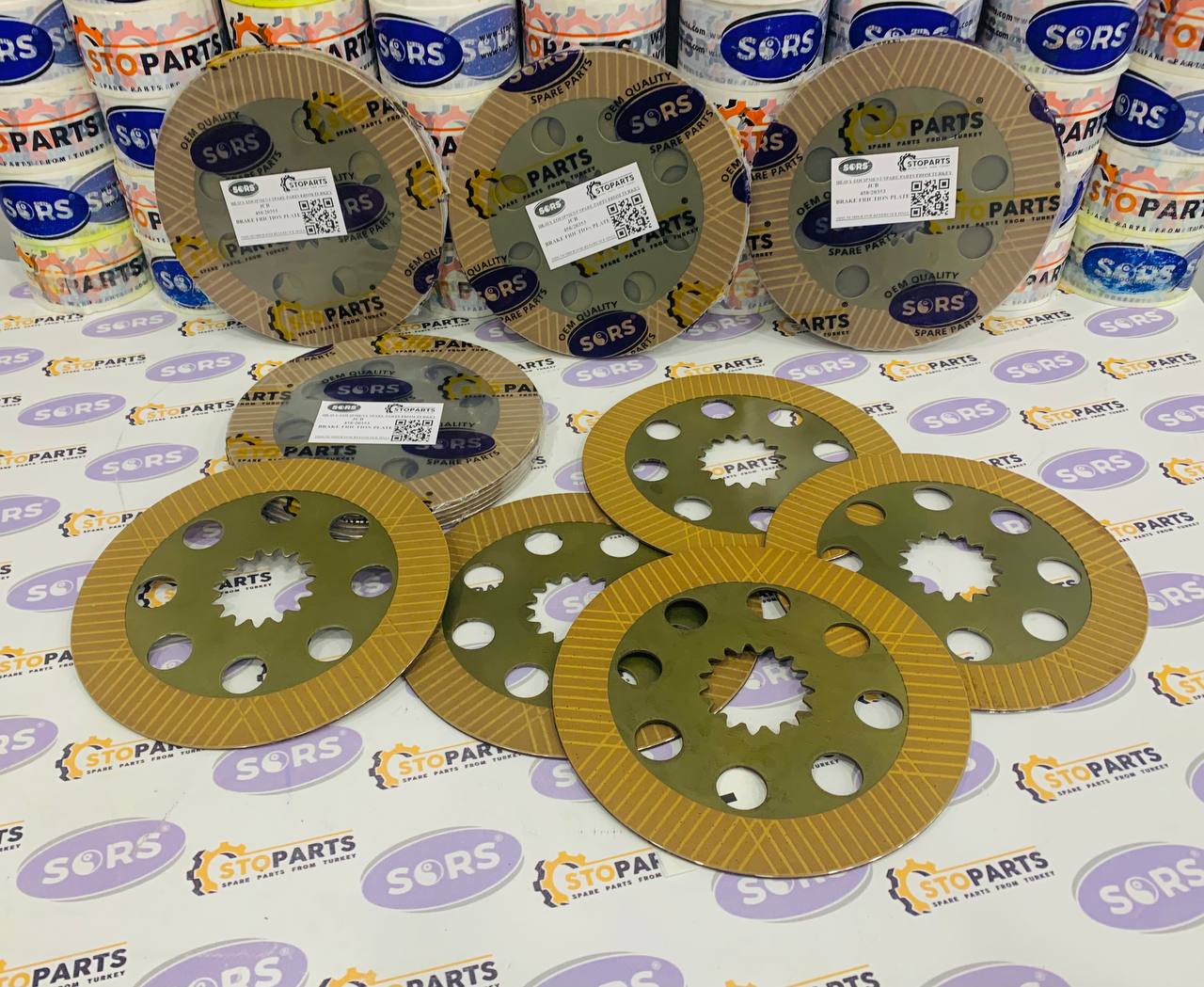 BRAKE FRICTION PLATE 458/20353 FOR JCB