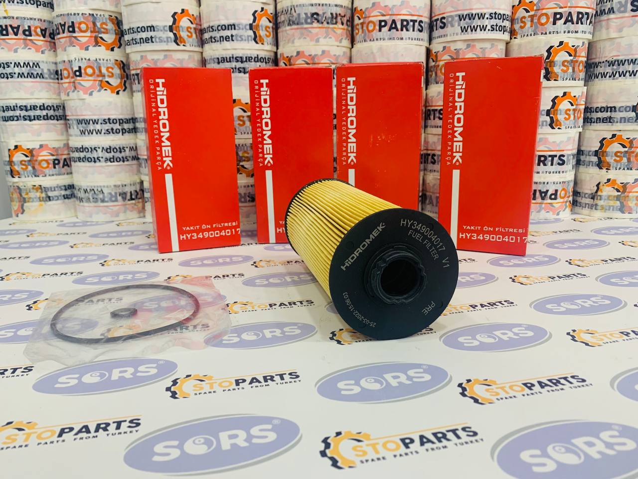 OIL FILTER HY349004017 FOR HIDROMEK (GENUINE)