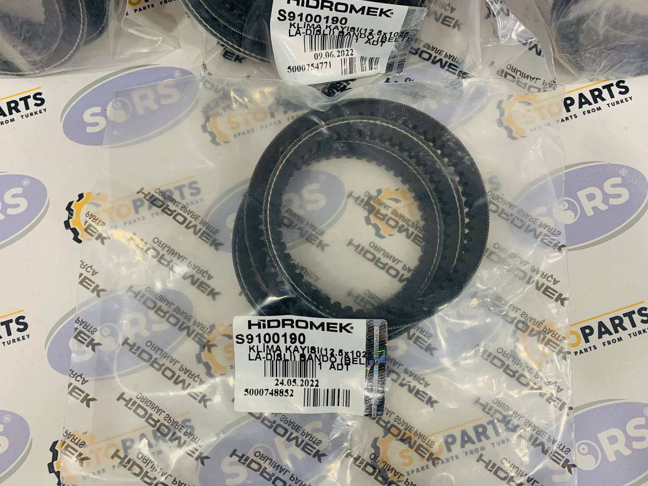 BELT N99/3600000, S91/00190 FOR HIDROMEK (GENUINE)