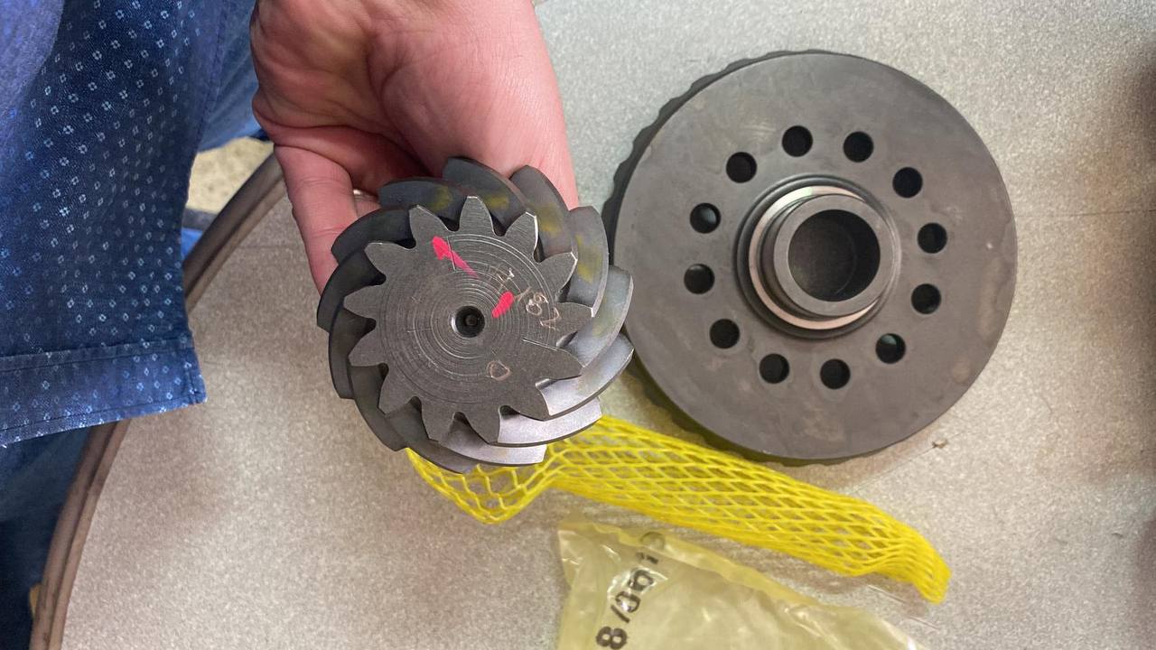 BEVEL GEAR SET 111.04.500.07 FOR DANA SPICER