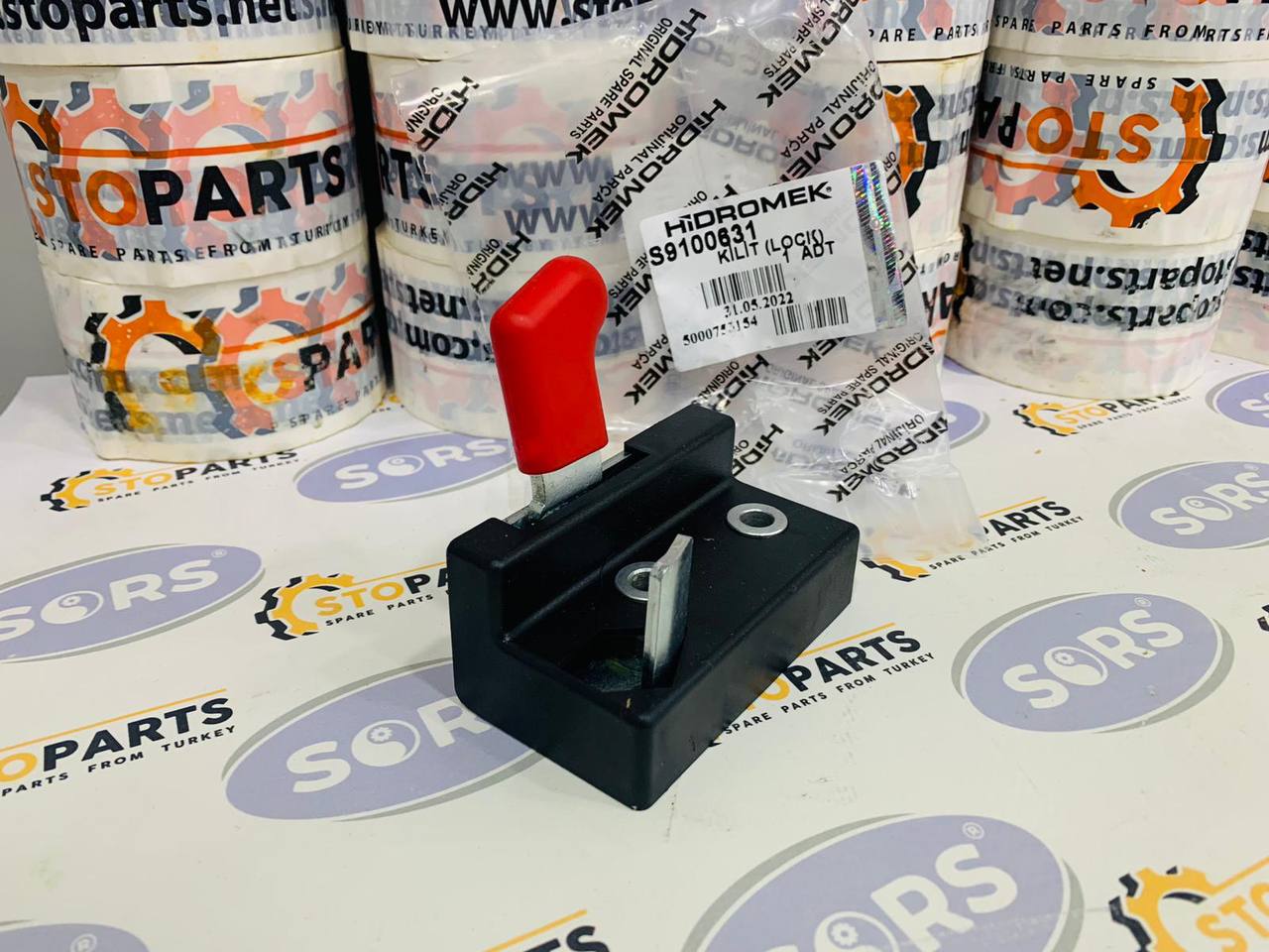 CABIN LOCK S91/00631 FOR HIDROMEK (GENUINE)