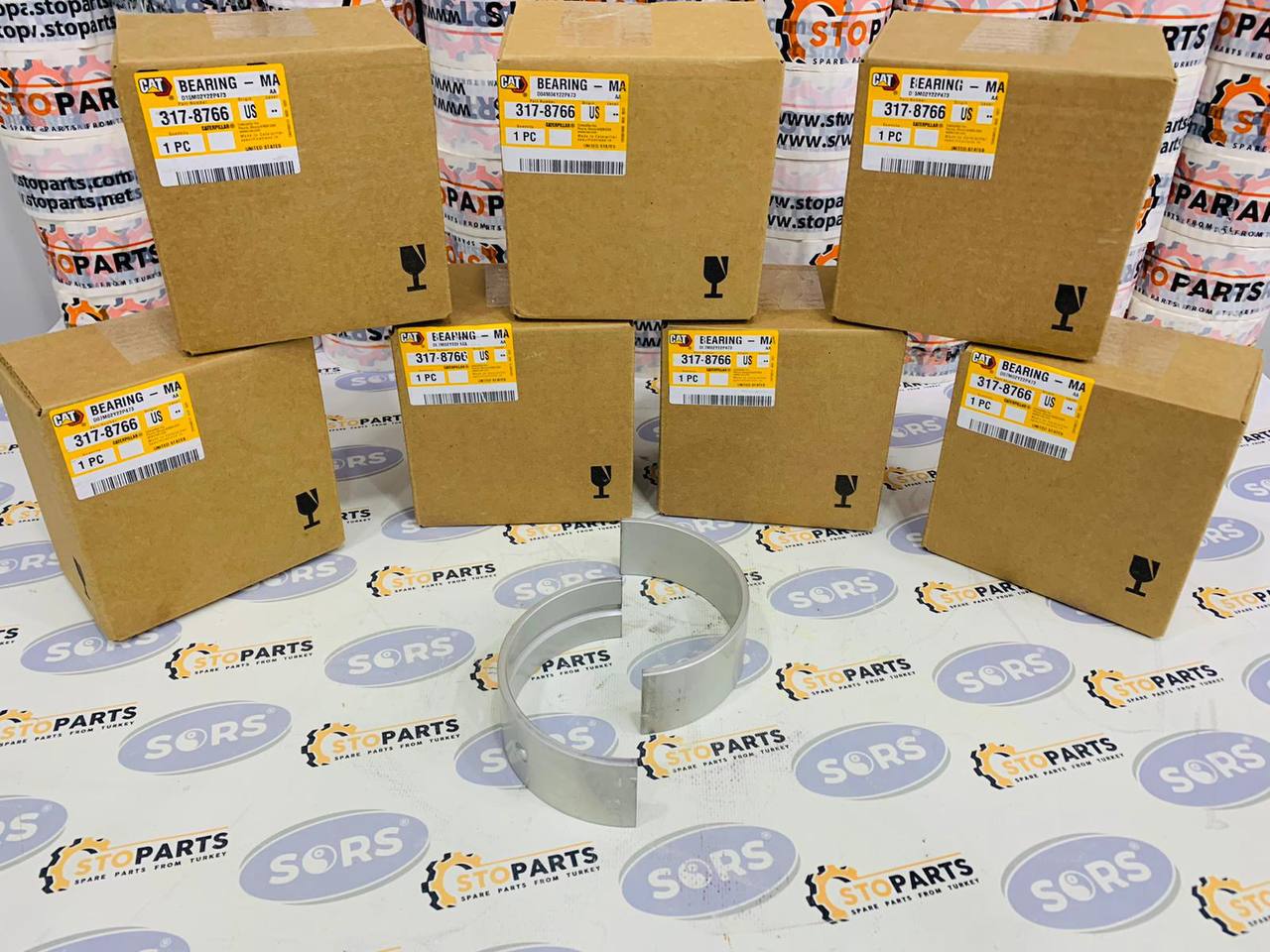 MAIN BEARING 3178766 FOR CATERPILLAR (GENUINE)