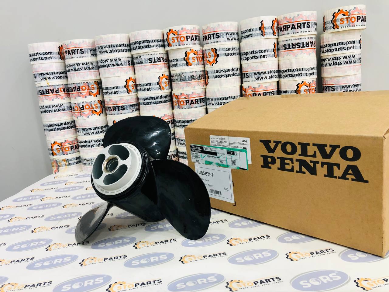 PROPELLER (REAR) 3856357 FOR VOLVO PENTA (GENUINE)