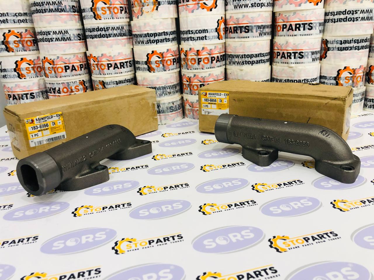 EXHAUST MANIFOLD 1836856 FOR CATERPILLAR (GENUINE)