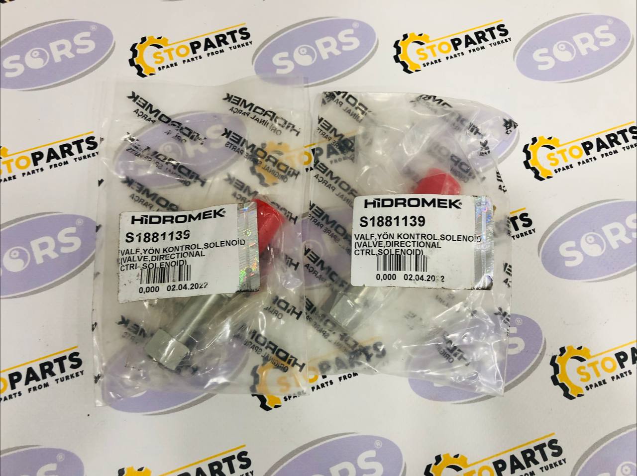 SOLENOID VALVE S18/81139 FOR HIDROMEK