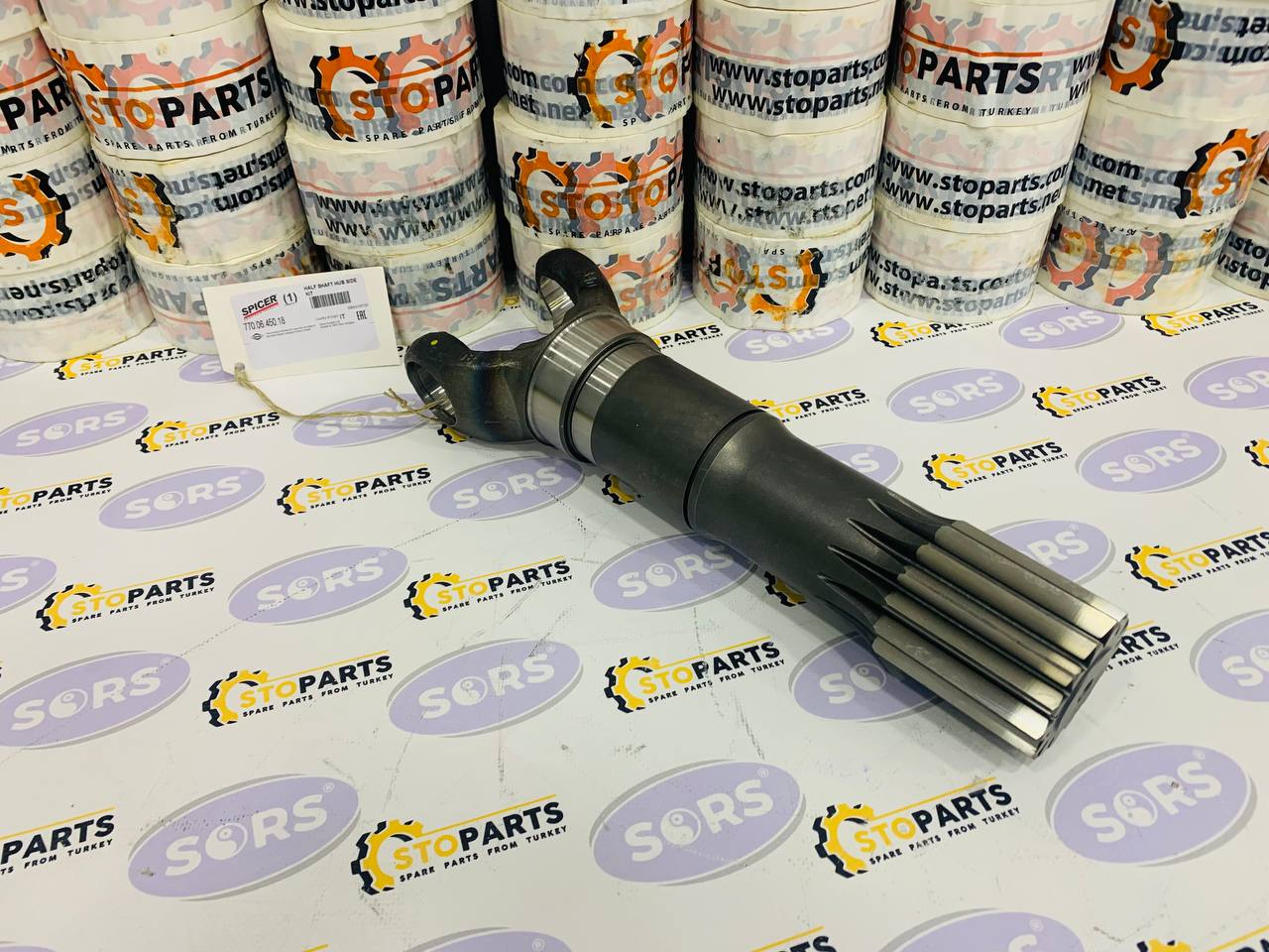 HALF SHAFT 770.06.450.18 DANA SPICER (ORIGINAL)