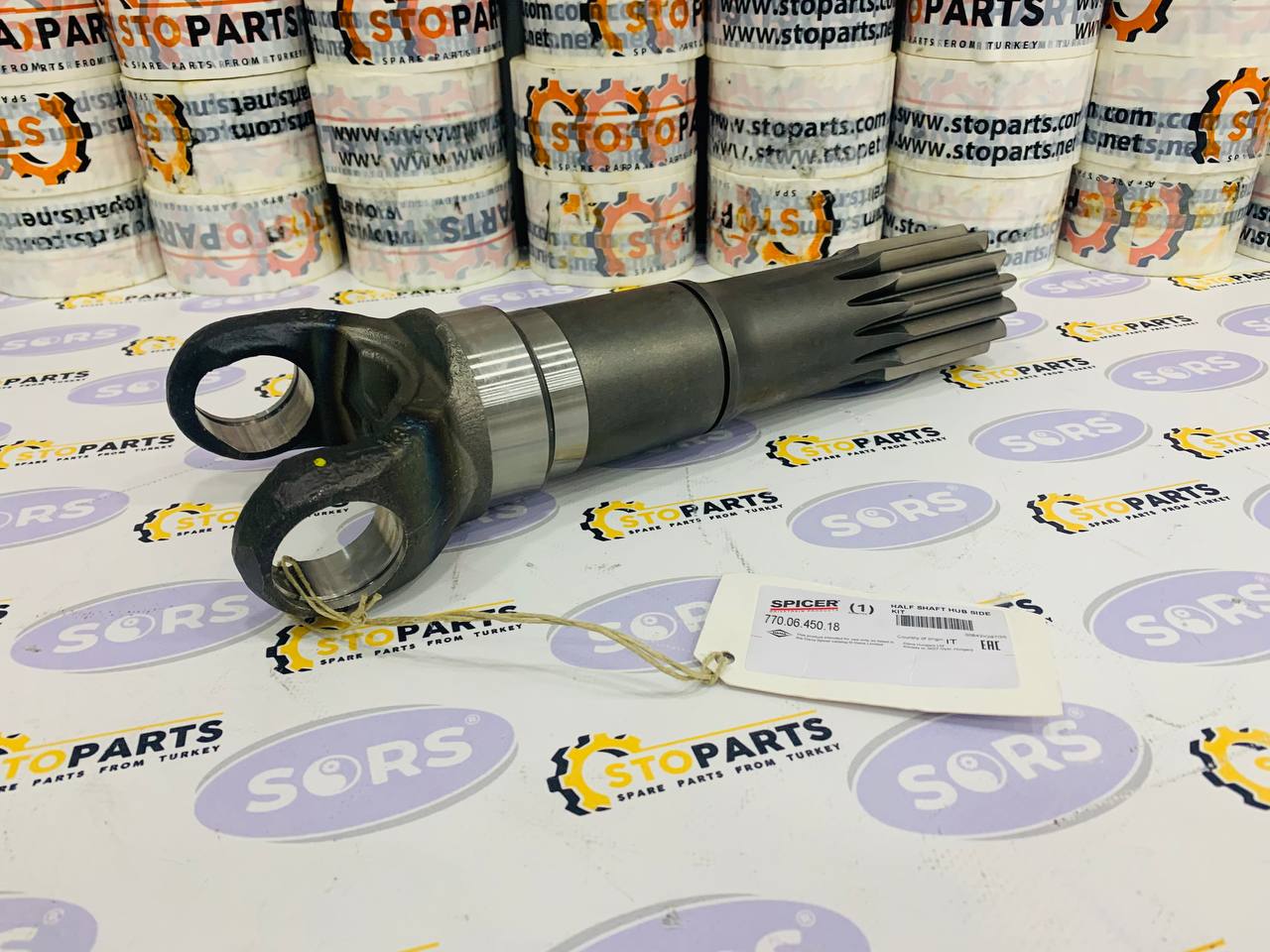 HALF SHAFT 770.06.450.18 DANA SPICER (ORIGINAL)