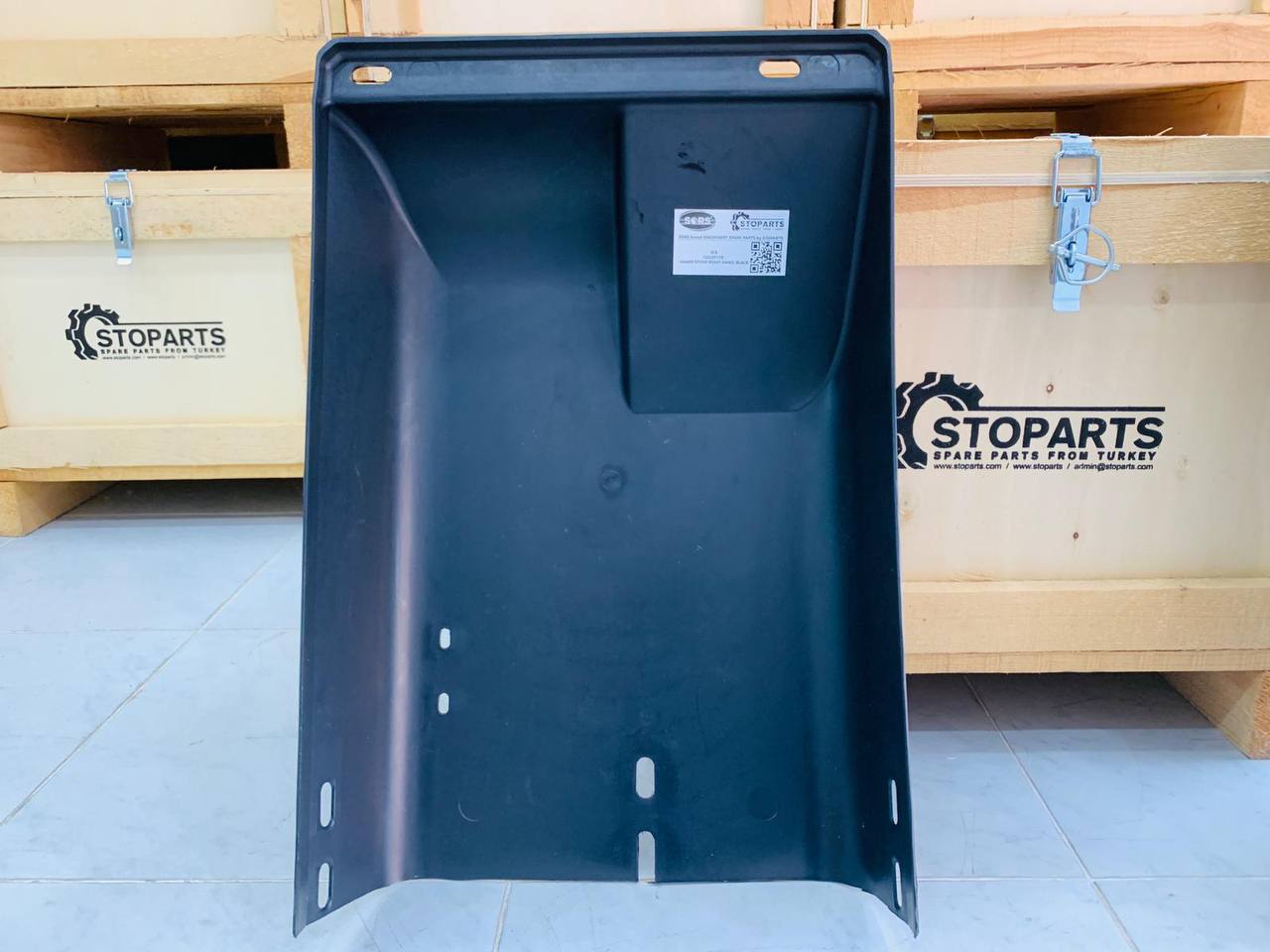 GUARD STONE RIGHT BLACK 123/07178 FOR JCB
