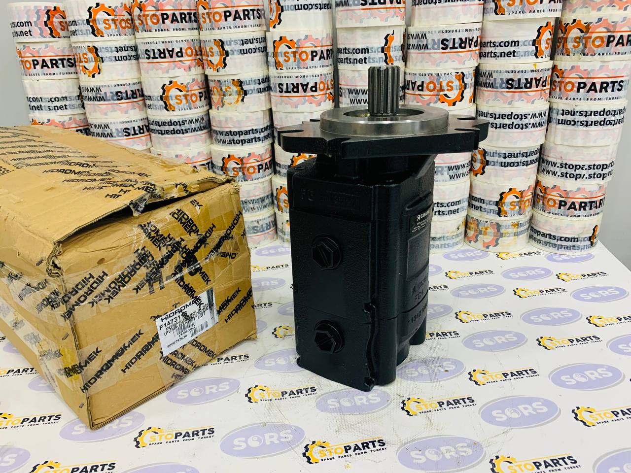 HYDRAULIC PUMP F14/73112 FOR HIDROMEK (GENUINE)