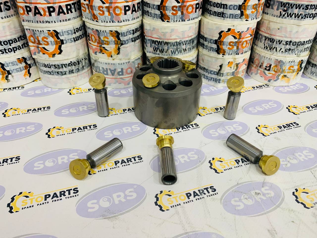 CYLINDER BLOCK 243-1101 REXROTH (A10VSO71)