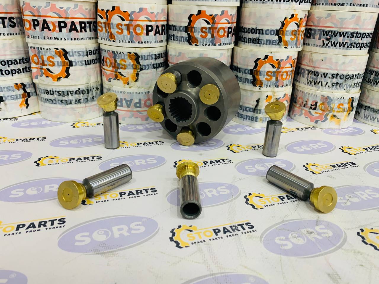 CYLINDER BLOCK 243-1101 REXROTH (A10VSO71)