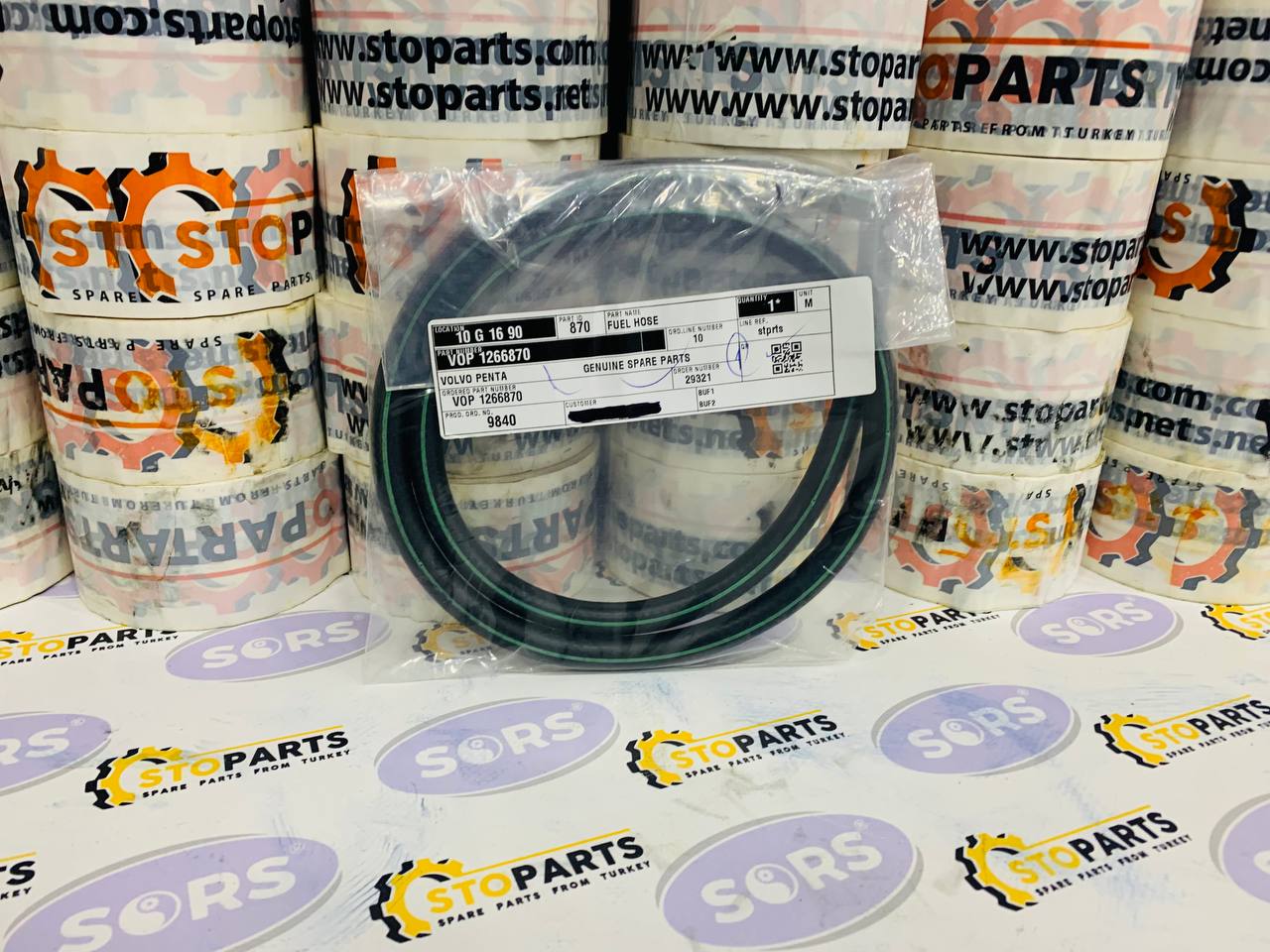 FUEL HOSE 1266870 FOR VOLVO PENTA