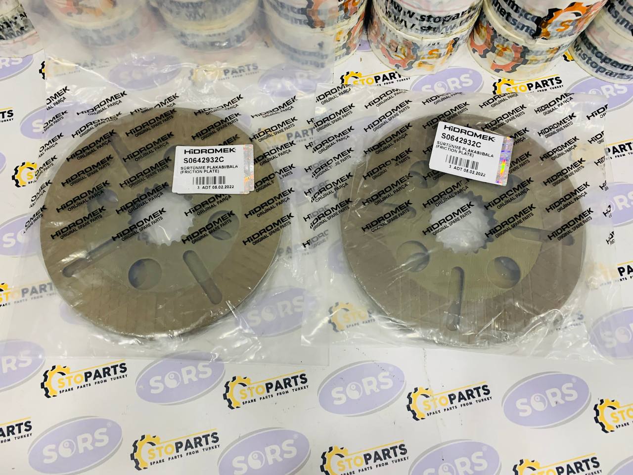 FRICTION PLATE S06/42932 FOR HIDROMEK (GENUINE)
