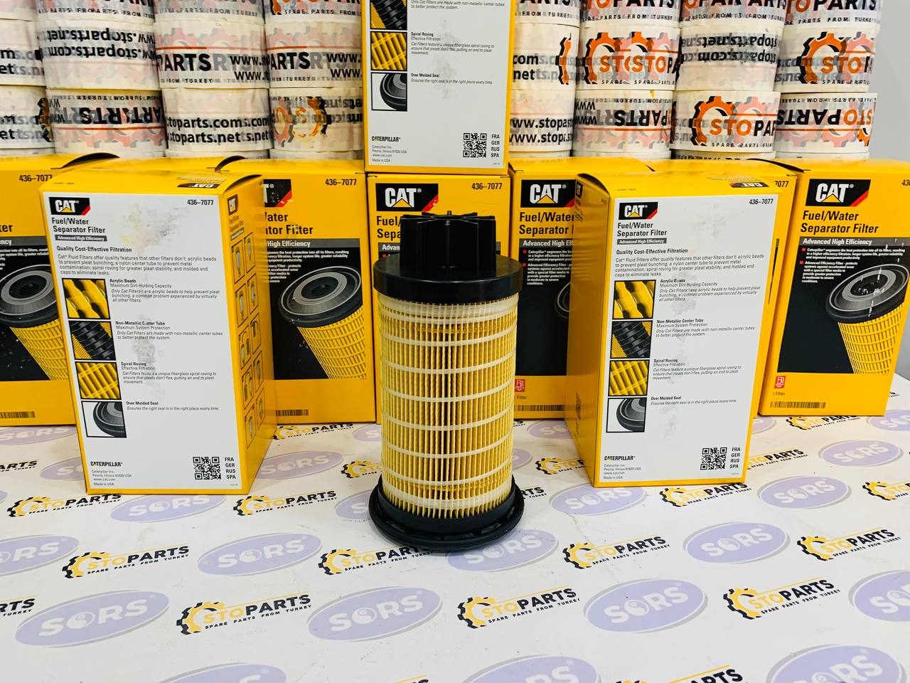 FUEL WATER SEPARATOR 4367077 FOR CATERPILLAR (GENUINE)