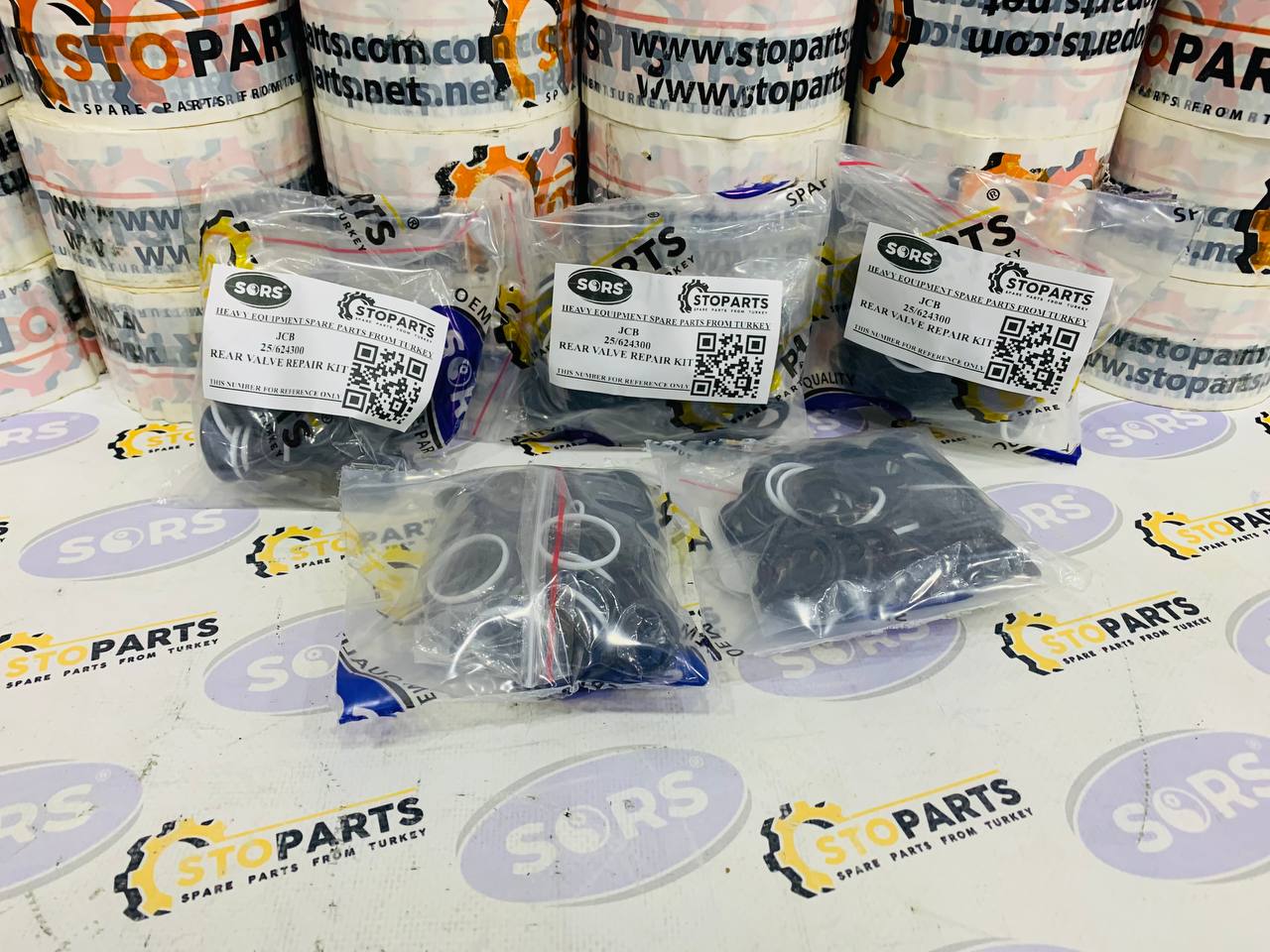 REAR VALVE REPAIR KIT 25/624300 FOR JCB