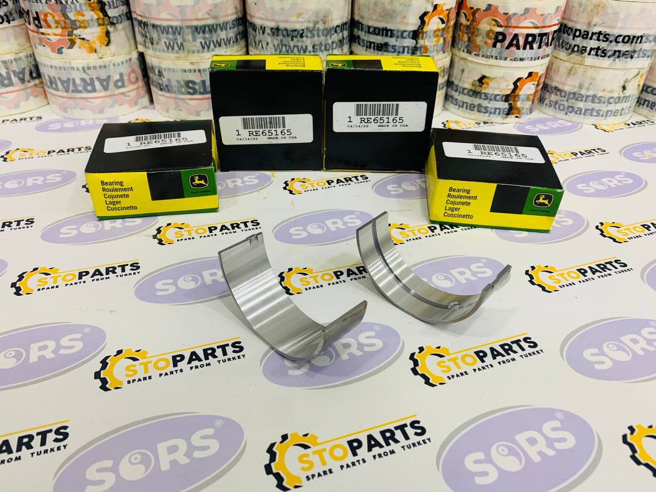 CRANKSHAFT BEARING RE65165 FOR JOHN DEERE