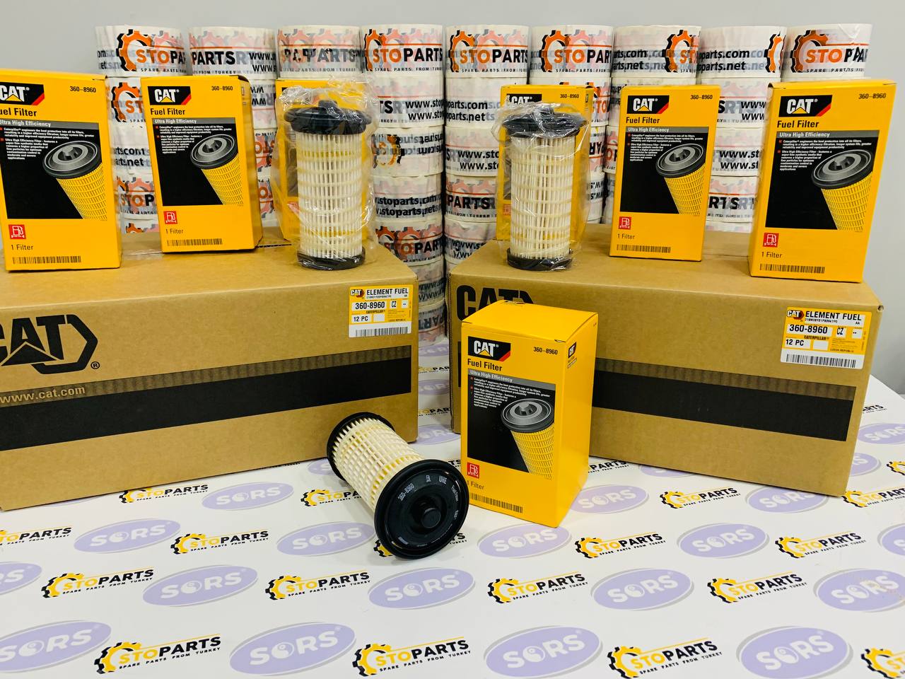 FUEL FILTER ELEMENT 3608960 FOR CATERPILLAR (GENUINE)