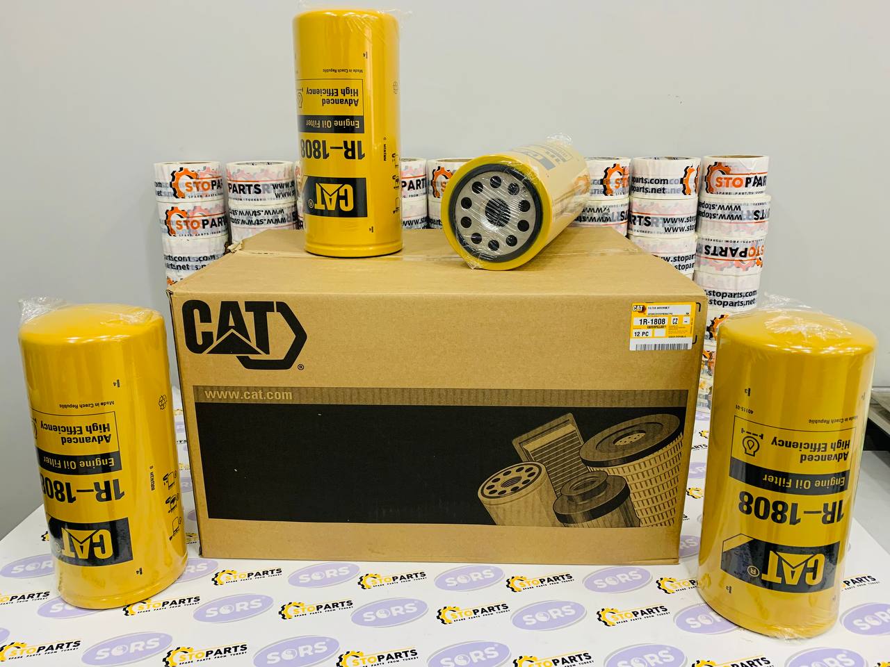 OIL FILTER 1R1808 FOR CATERPILLAR (GENUINE)