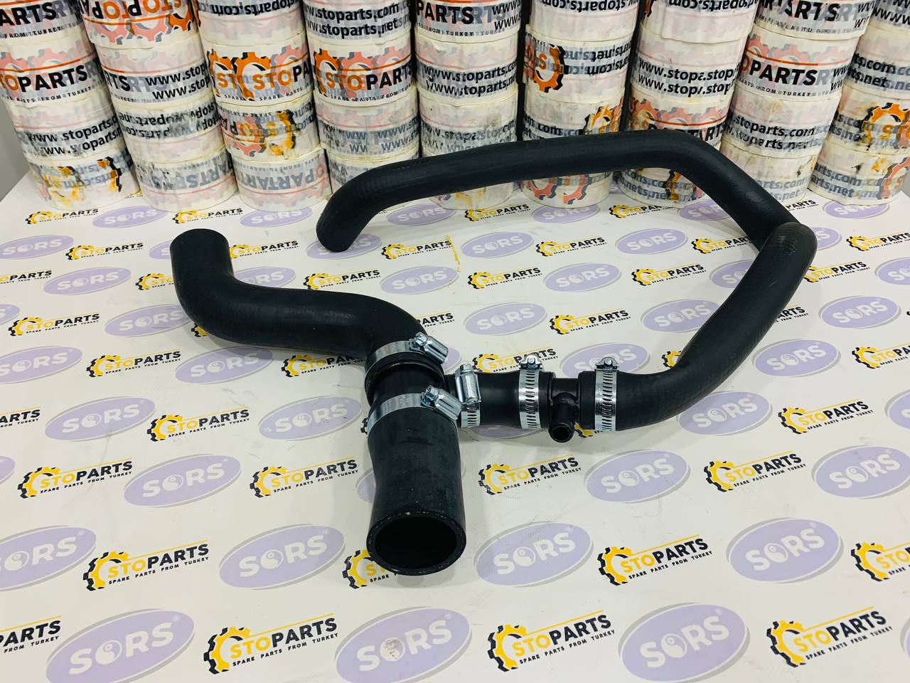 RADIATOR BOTTOM RUBBER HOSE 128/E0100 FOR JCB