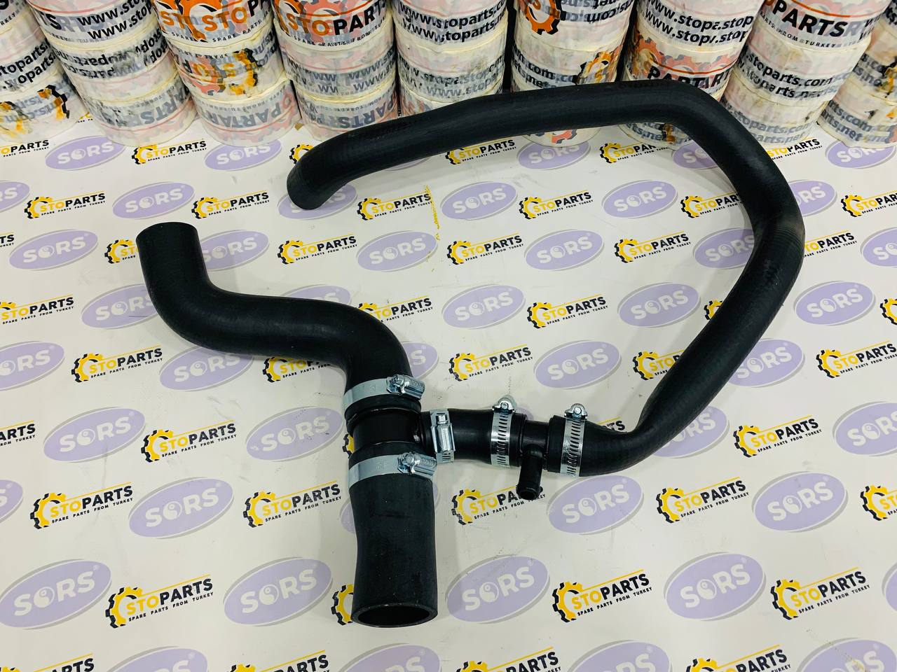 RADIATOR BOTTOM RUBBER HOSE 128/E0100 FOR JCB