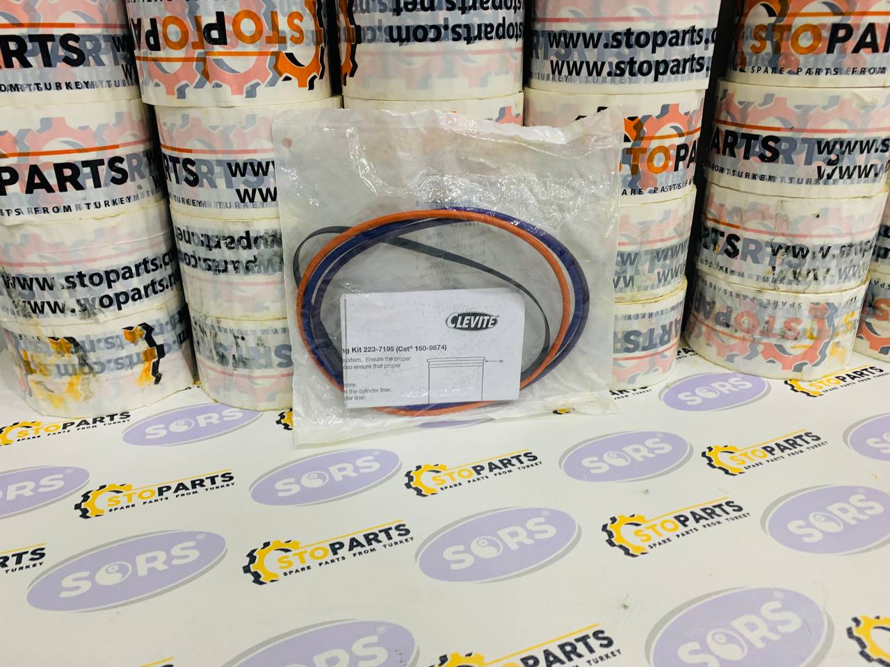 CYLINDER SEALS 1609874, 2237195 FOR CATERPILLAR