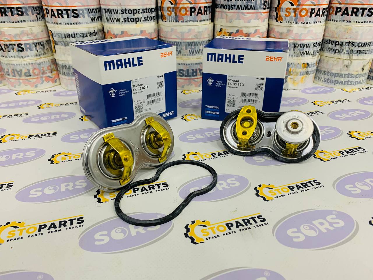 THERMOSTAT WITH SEAL (83°) 1358995 FOR SCANIA