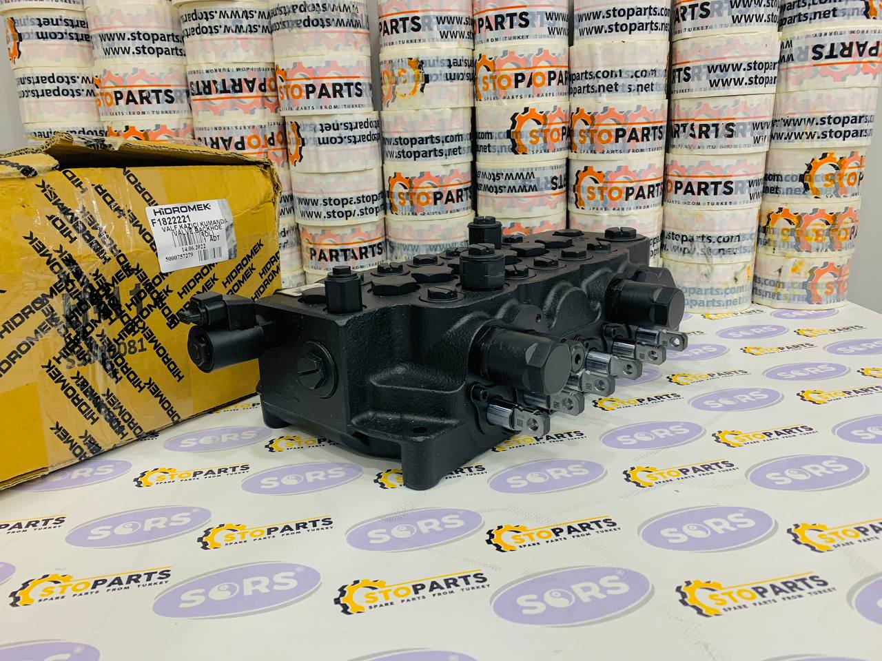 HYDRAULIC VALVE F18/22221, F18/22215 FOR HIDROMEK (GENUINE)