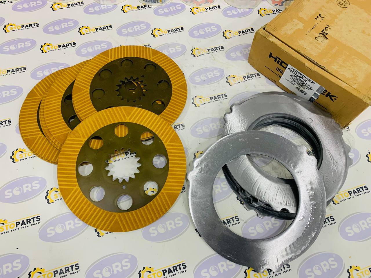 BRAKE DISC KIT S06/90000 FOR HIDROMEK (GENUINE)