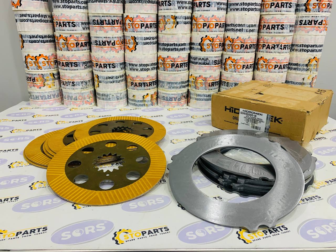 BRAKE DISC KIT S06/90000 FOR HIDROMEK