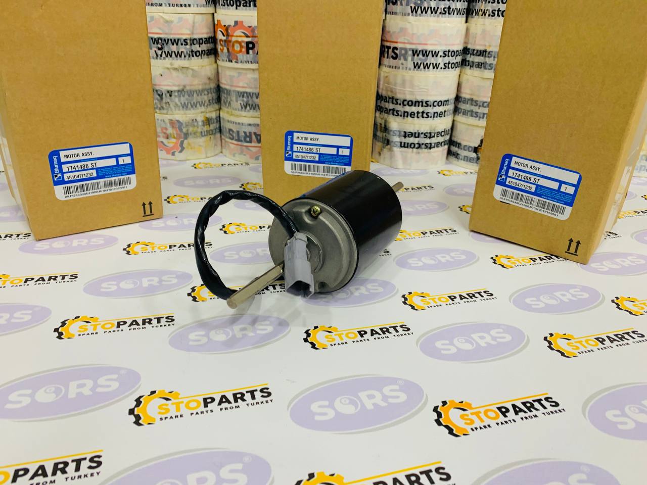 MOTOR ASS'Y BLOWER 1741486 FOR CATERPILLAR