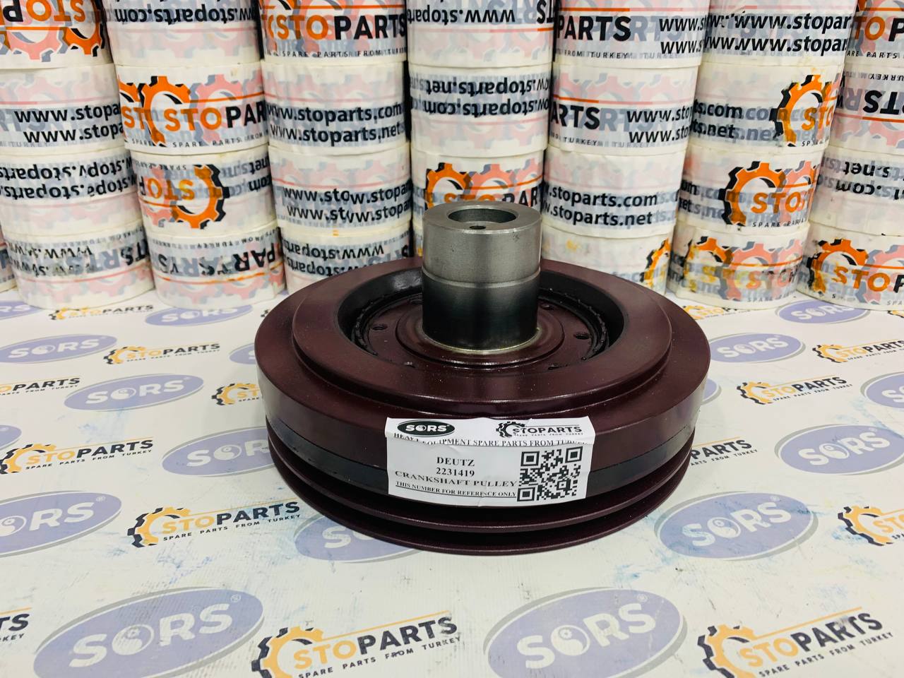 CRANKSHAFT PULLEY 2231419 FOR DEUTZ