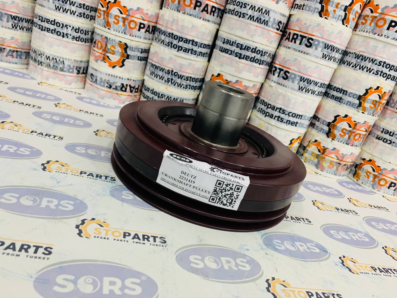 CRANKSHAFT PULLEY 2231419 FOR DEUTZ