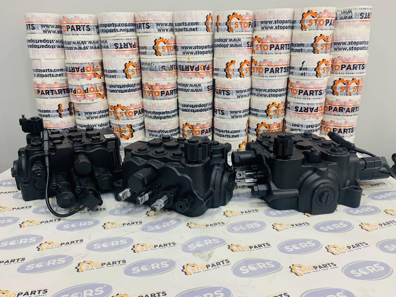HYDRAULIC VALVE 3SPOOL FRONT 25/615400 FOR JCB