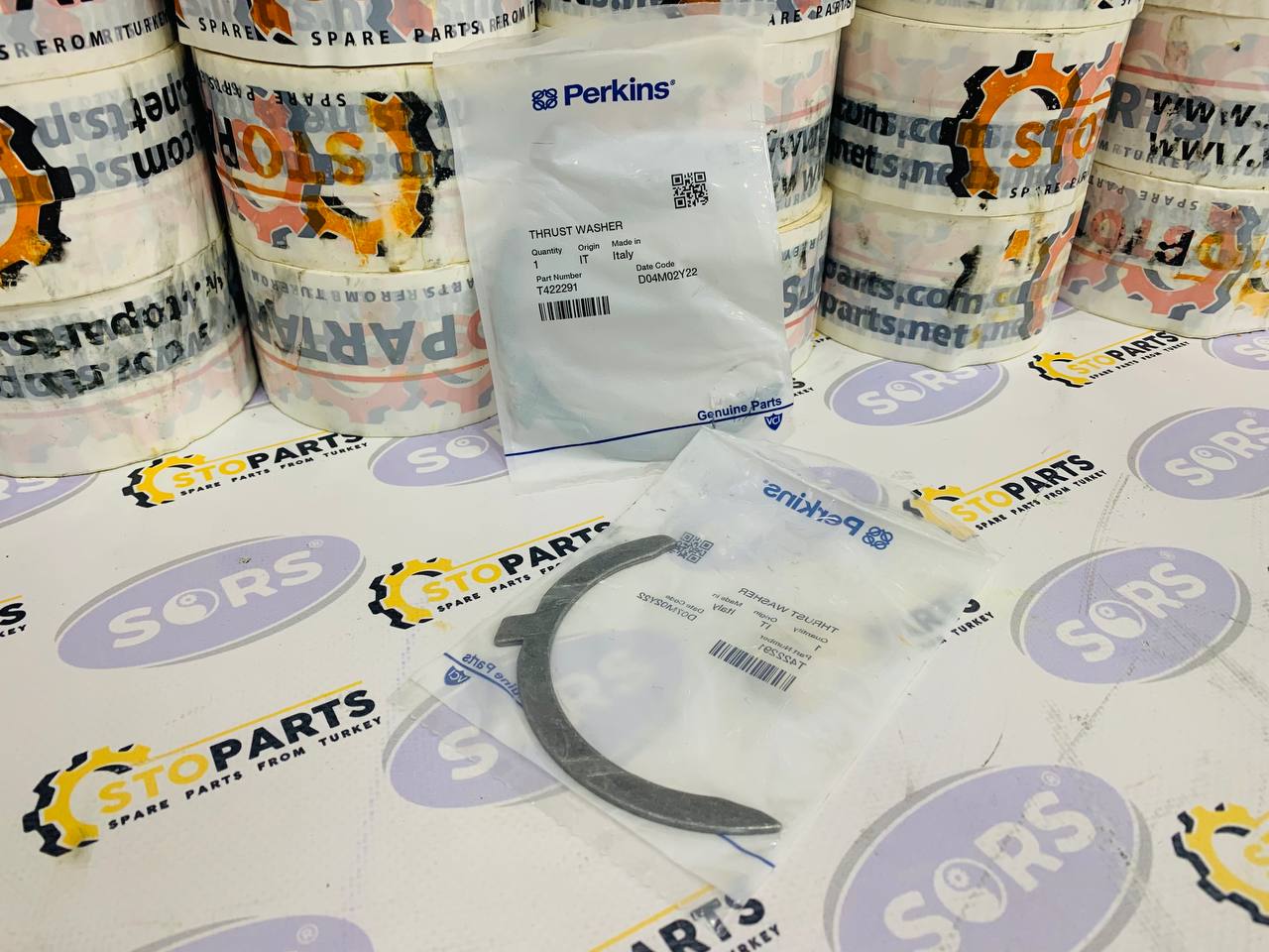 THRUST WASHER T422291 FOR PERKINS (GENUINE)