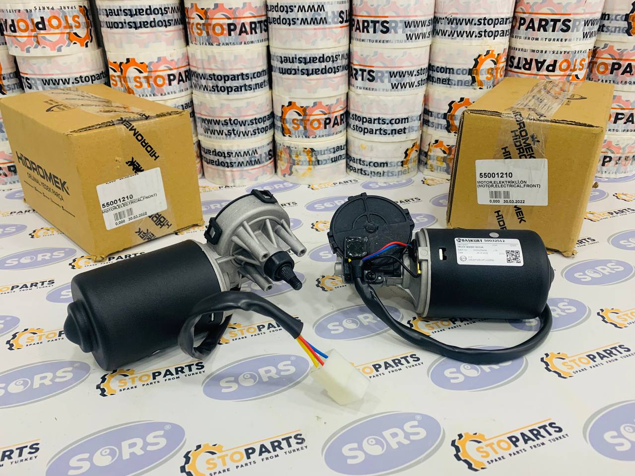 WIPER MOTOR 550/01210 FOR HIDROMEK