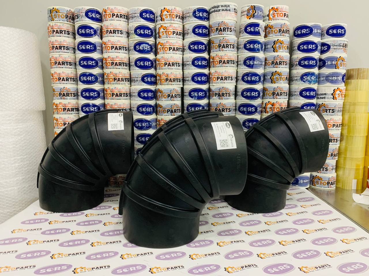 KOMATSU 22698540, VW7036 RUBBER ELBOW